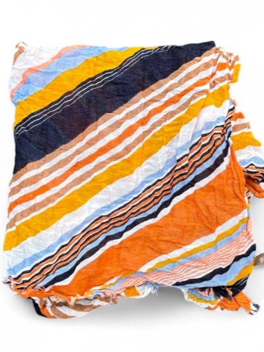 Spartina 449 linen blend striped scarf